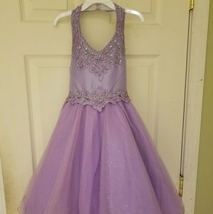 Girls pageant dress